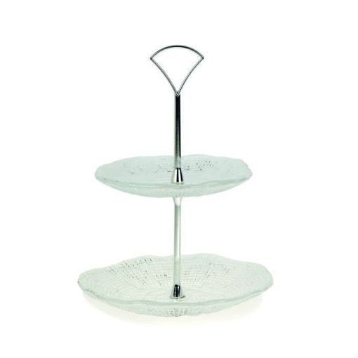 Diamante 2-Tier Platter