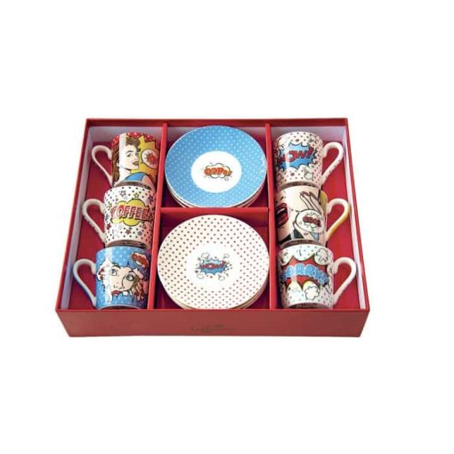 Coffee Mania Espresso Set 6Pcs