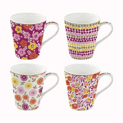 Coffee Mania Mug Set 4Pcs