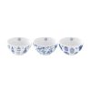 Pagoda Bowl Set 3Pcs