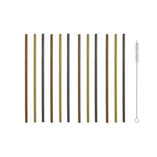 Straws Set 12Pcs