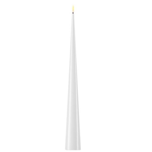 Led Cone Candle 38Cm