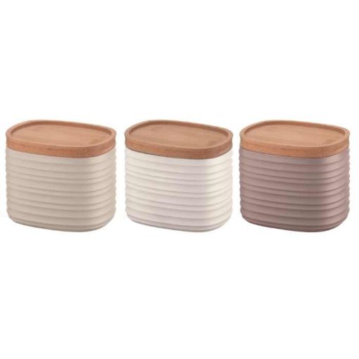 Tierra Storage Jar Set 3Pcs