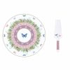 Spring Parade Cake Plate 32Cm & Slicer