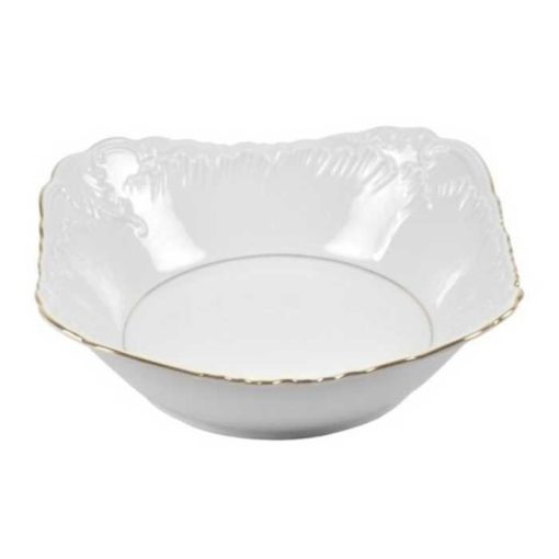 Rococo Gold Salad Bowl 27Cm