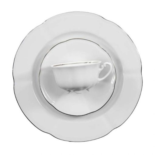 Bolero Platinum Dessert Plate