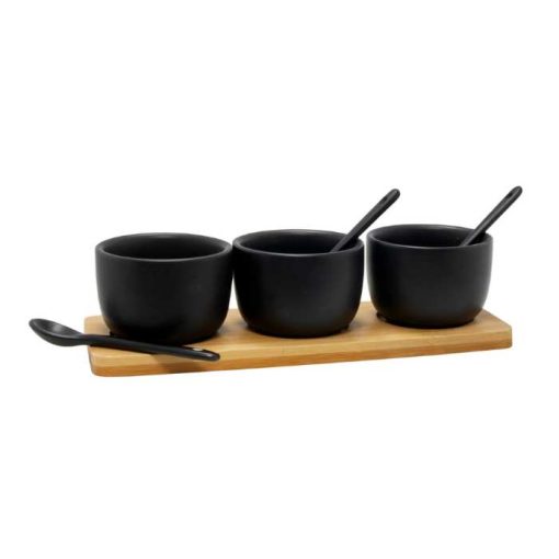 Bowl Set 3Pcs With Tray