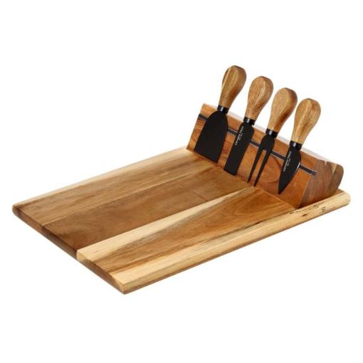 Acacia Cheese Set