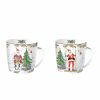 Joyful Santa Mug Set 2Pcs