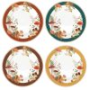 Autumn Breeze Dessert Plate Set 4Pcs