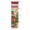 Xmas Friends Stacking Mug Set