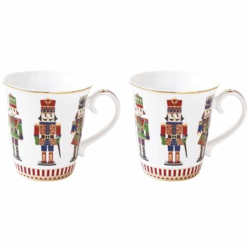 Nutcracker Mug Set