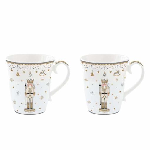 Royal Nutcracker Mug Set 2Pcs