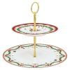 Magie De Noel 2-Tier Plate