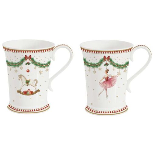 Magie De Noel Mug Set 2Pcs