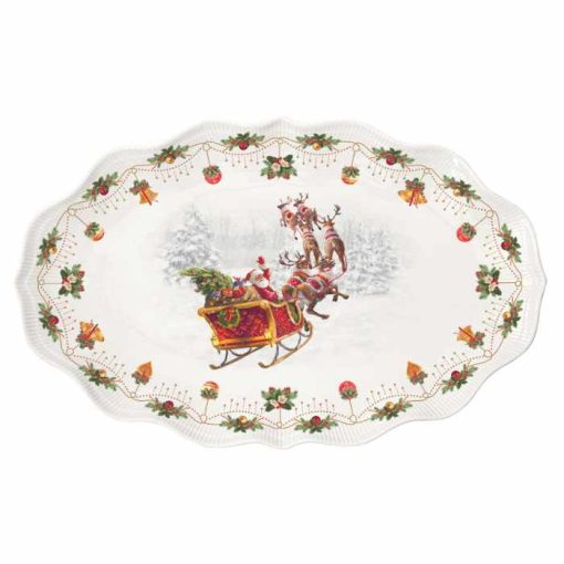 Nostalgic Xmas Platter 40Cm