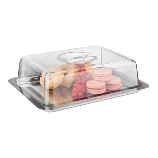 Tray With Cover 25X19Cm