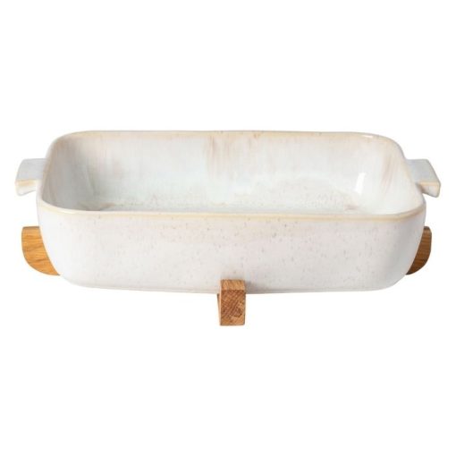 Eivissa Rectangular Baker 40Cm With Trivet